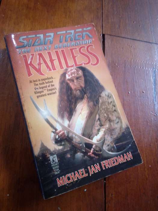 Star Trek TNG - KAHLESS 1997 Paperback