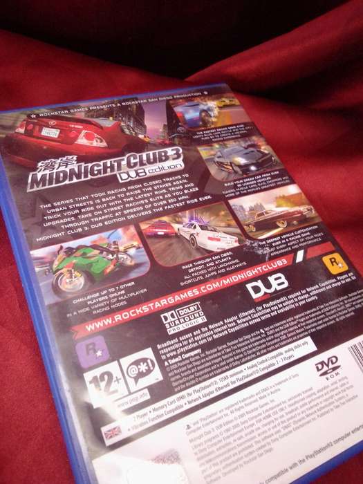 MIDNIGHT CLUB 3 DUB EDITION - PS2