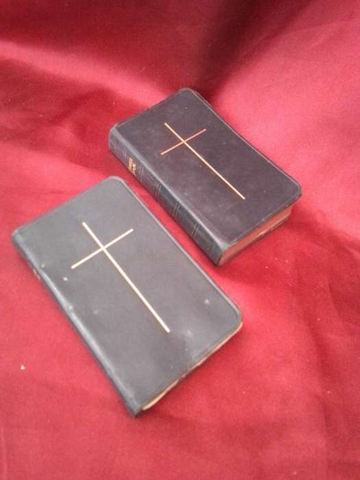 Circa 1901 Miniature Common Prayer & Hymns Books