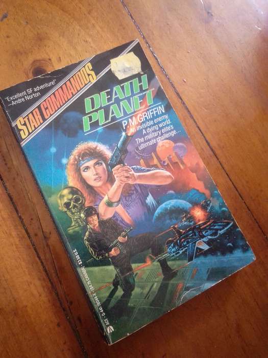 Star Commandos Death Planet 1989 Paperback - Griffin