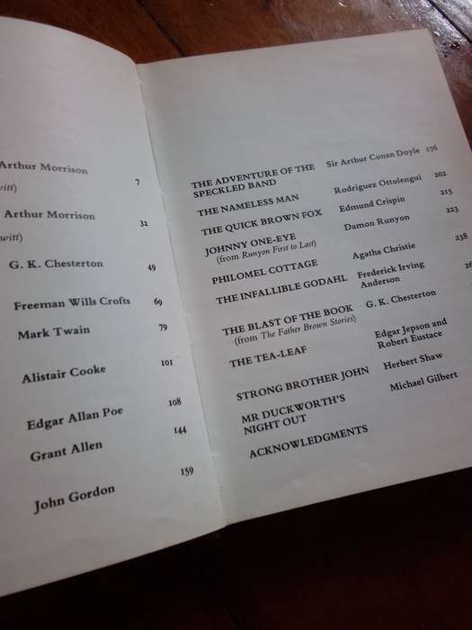 Thrilling Detective Stories - Various Authors 1980 1st Publication Hardcover