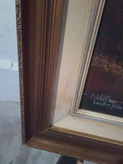 Popular 20th-C SA Artist Estelle Buys Oil on Canvas `Still Life` Signed & Dated 86