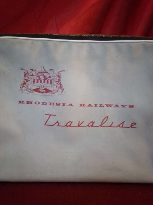 Vintage Rhodesia Railways Travel Bag