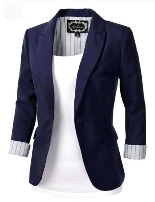 Trendy Navy Blazer