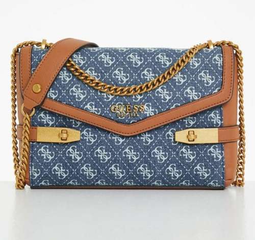 GUESS Zadie logo convertible crossbody bag