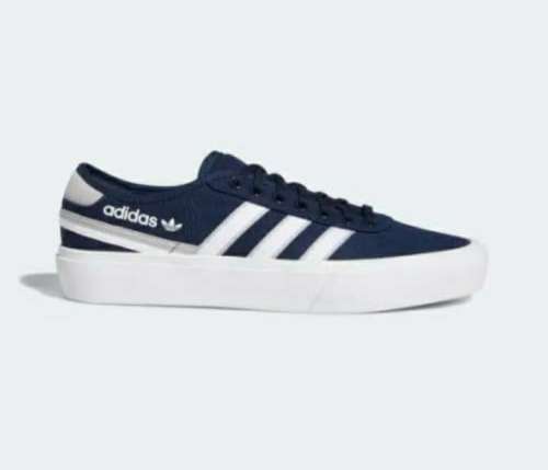 adidas MEN DELPALA Collegiate Navy/ Cloud White/ Glory Grey FV0638 Size UK 9 (SA 9)