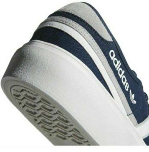 adidas MEN DELPALA Collegiate Navy/ Cloud White/ Glory Grey FV0638 Size UK 9 (SA 9)