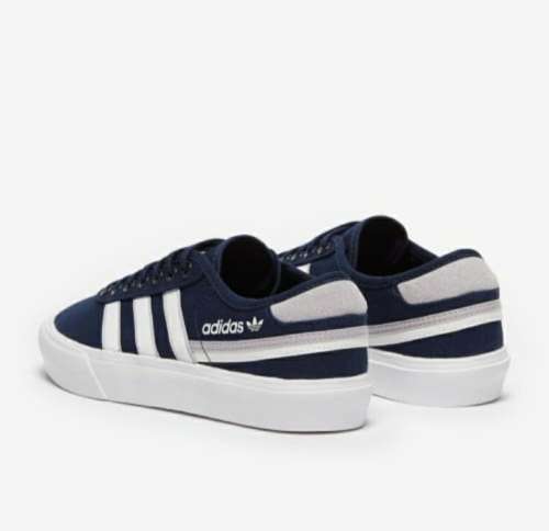 adidas MEN DELPALA Collegiate Navy/ Cloud White/ Glory Grey FV0638 Size UK 9 (SA 9)