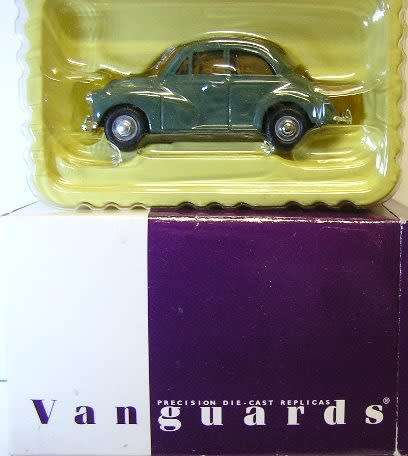 Lledo Vanguards Diecast Model Car VA05801 Morris Minor Saloon 1/43 scale in pack