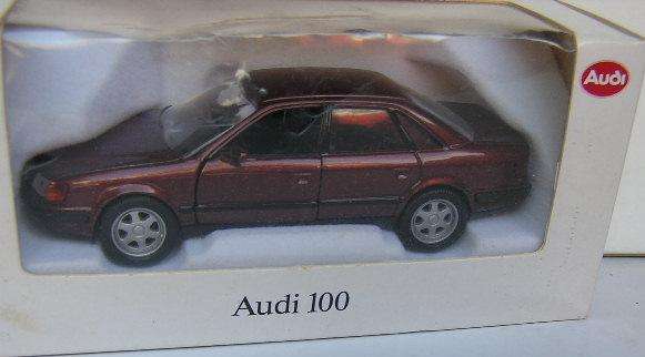 Schabak Dealer Model Diecast Model Car Audi 100 1/43 scale in pack
