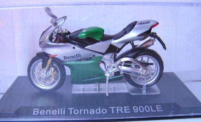 Diecast Motorcycle Bike Collection Benelli Tornado TRE 900 LE 1/24 scale new in pack
