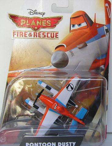 Mattel Disney Pixar Movie Film Model Planes Fire Rescue Pontoon Dusty new in pack