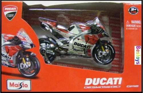 Maisto Diecast Model Motorcycle Bike Moto GP Ducati Desmosedici GP 18 No 4 Dovisioso 1/18 scale new