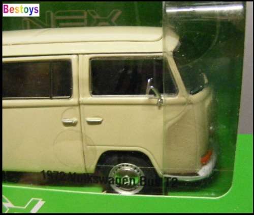 Welly Diecast Model Car 22472 VW Volkswagen Kombi Bus T 2 T2 1972 1/24 scale new in pack