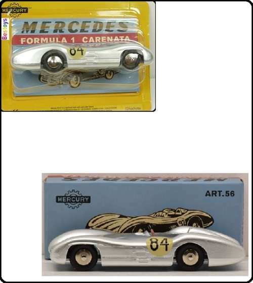 Hachette Mercury Car Collection Mercedes Benz Carenata F 1 F1 GP No 84 Motorsport