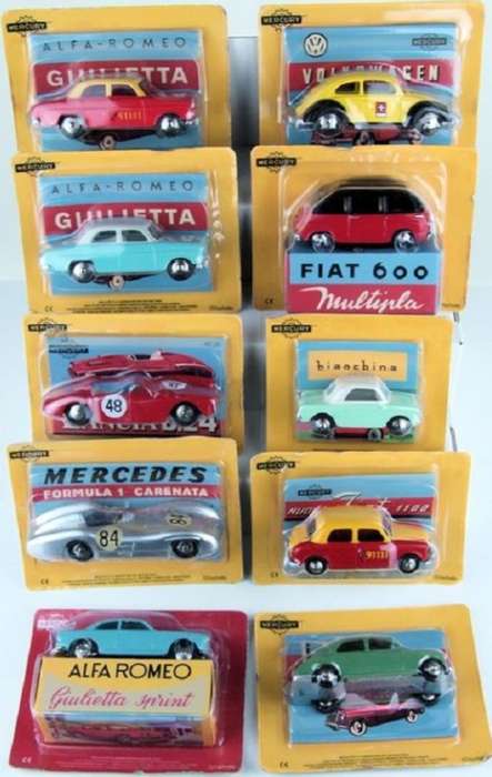 Hachette Mercury Car Collection Mercedes Benz Carenata F 1 F1 GP No 84 Motorsport