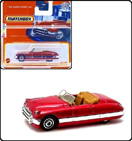 Matchbox Diecast Model Car 2022 28 / 100 Kurtis Sport Car 1949 1/64 scale new in pack