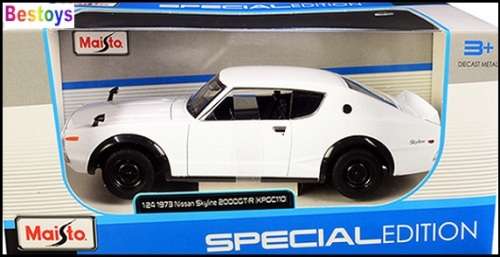 Maisto 31528 Nissan Skyline 2000 GT R KPOC110 1973 1/24 scale