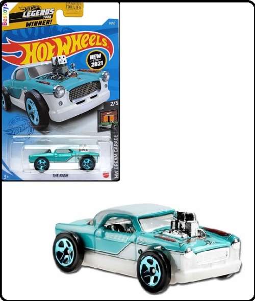 Hotwheels Hot Wheels Diecast Model Car First Ed 2021 1/250 The Nash Dream Garage new in pack