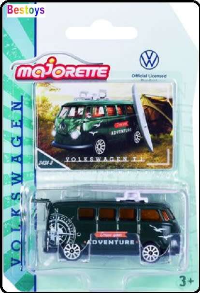 Majorette VW Volkswagen Kombi T 1 T1 Bus + Kayak