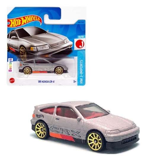 Hot Wheels 2023 148/250  Honda CR-X CRX 1988 J Imports