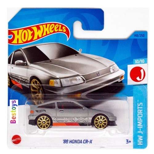 Hot Wheels 2023 148/250  Honda CR-X CRX 1988 J Imports