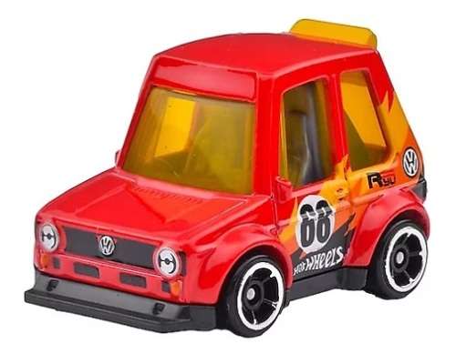 Hotwheels Hot Wheels Diecast Model Car 2022 10/250 VW Volkswagen Golf MK 1 MK 1 No 68 Tooned new