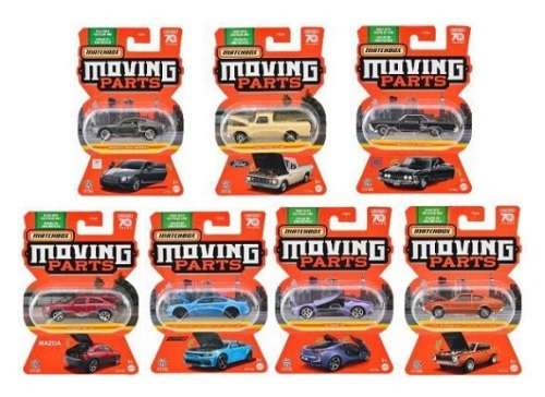 Matchbox Diecast Model Car Moving Parts Dodge Charger SRT Hellcat 2020 70th Anniv 1/64 scale