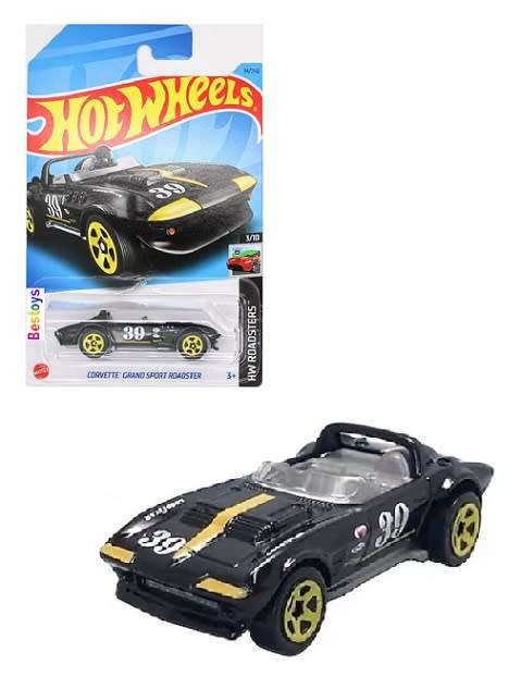 Hotwheels Hot Wheels Diecast Model Car 2022 14/250 Chevy Chevrolet Corvette Grand Sport Roadster No