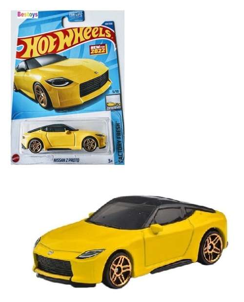 Hotwheels Hot Wheels Diecast Model Car First Edition 2022 124/250 Nissan Z Proto Factory Fresh 1/64