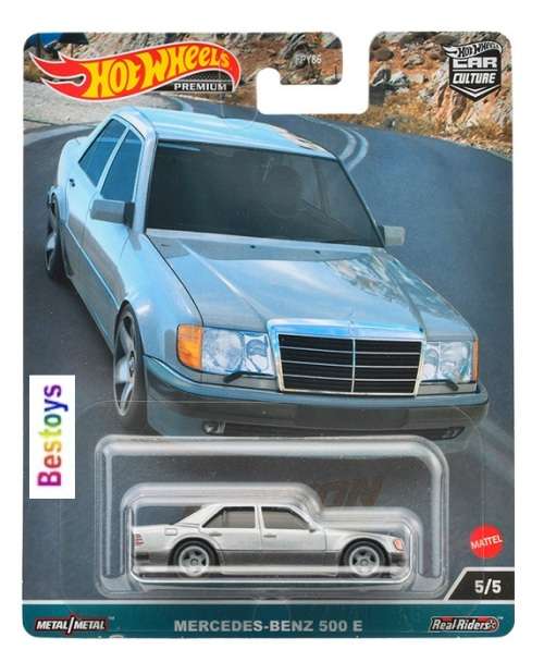 Hot Wheels Car Culture Set Canyon Warriors Volvo Ford Sierra BMW M5 Mercedes