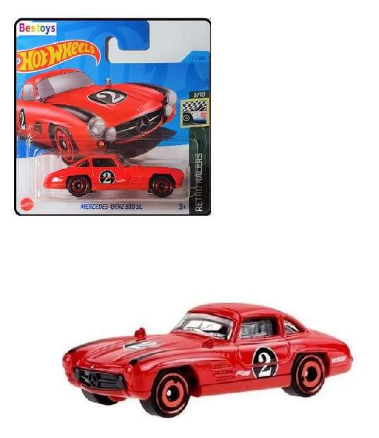 Hot Wheels 2023 27/250 Mercedes Benz 300 SL 300SL Retro Racers