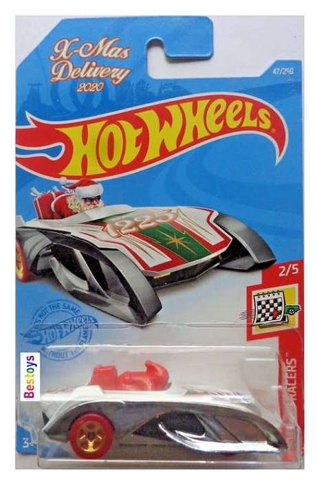 Hotwheels Hot Wheels Diecast Model Car 2020 47/250 Rockin Santa Sled Christmas 2020 Holiday Racers