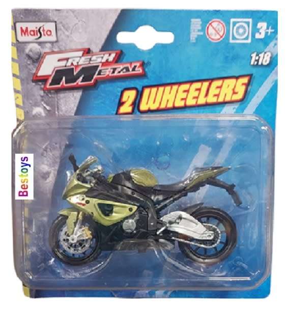 Maisto Diecast Model Motorcycle Bike BMW S 1000 RR 1000RR  1/18 scale new