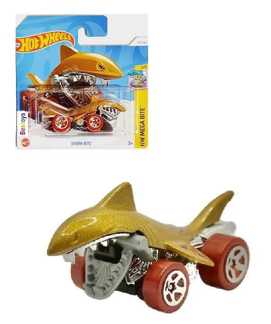 Hotwheels Hot Wheels Diecast Model Car 2024 18/250 Shark Bite Mega Bite