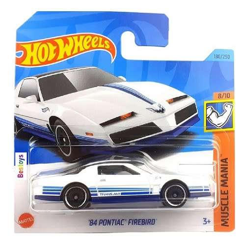 Hot Wheels 2023 180/250 Pontiac Firebird 1984 Muscle Mania