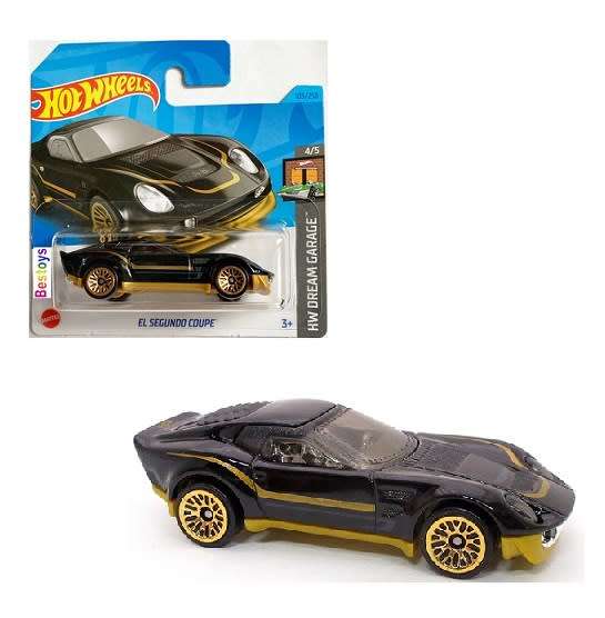 Hotwheels Hot Wheels Diecast Model Car 2023 105/250 El Segundo Coupe Dream Garage 1/64 scale