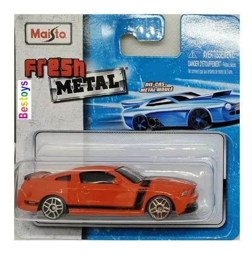 Maisto Diecast Model Car Ford Mustang Boss 302 1/64 scale