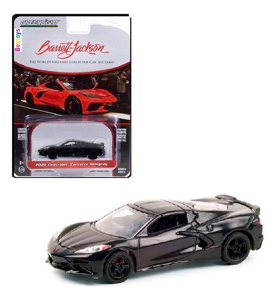 Greenlight Diecast Model Car Barrett Jackson Auction Series Chevy Chevrolet Corvette Stingray 2020
