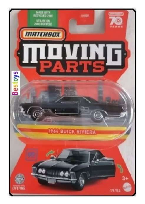 Matchbox Moving Parts 2023 Buick Riviera 1964 70th Anniversary