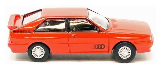 Oxford Diecast Model Car AQ001 Audi Quattro 1/76 OO Railway scale
