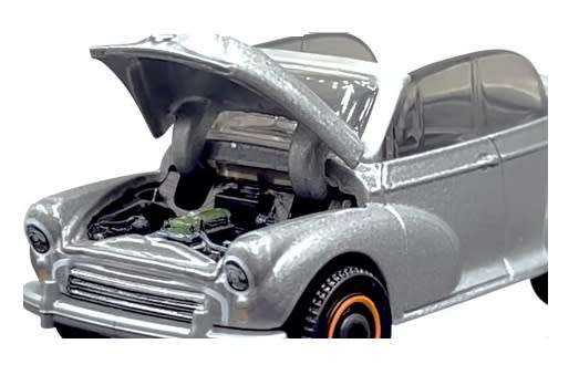 Matchbox Diecast Model Car Moving Parts Morris Minor Conv 1956 70th Anniv 1/64 scale