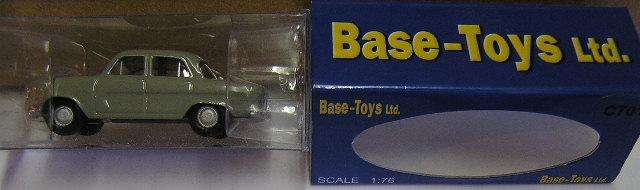 Base Toys Diecast Model Car C 701 , Standard Vanguard PH3 PH 3 , OO 1/76 railway scale , new in box