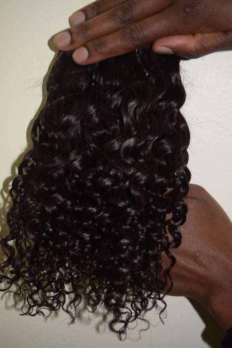 Brazillian virgin jerry curls 12inches/8A/300g
