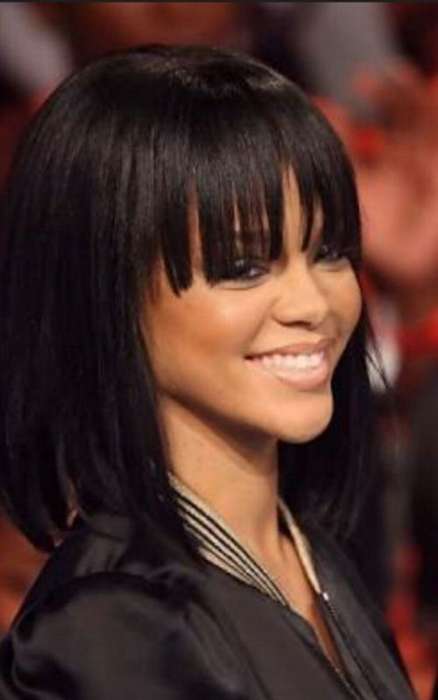 Peruvian and Brazilian BOB WIGS with a fringe(Bang)/400g/10A