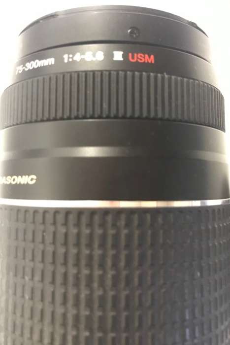 CANON  LENSE 75-300mm 4-5.6 III USM IN GOOD WORKING CONDITION