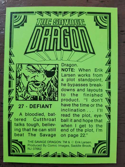 The Savage Dragon #27, Defiant
