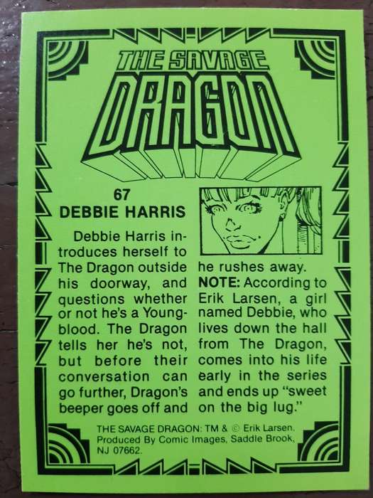 The Savage Dragon #67, Debbie Harris