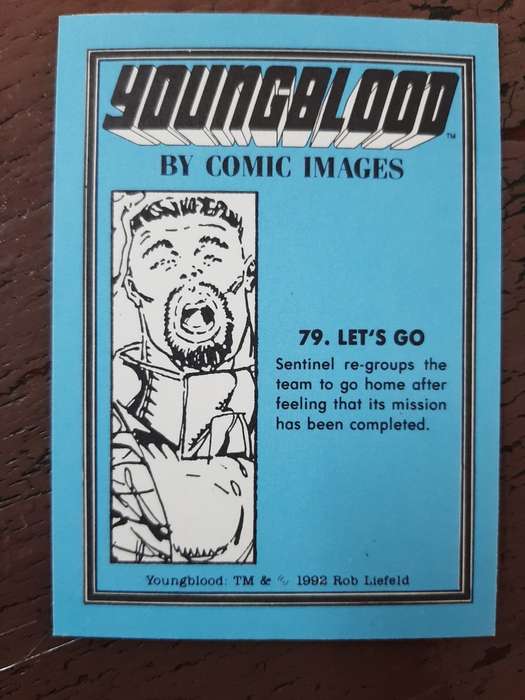 Comic Images Youngblood #79, Let`s go