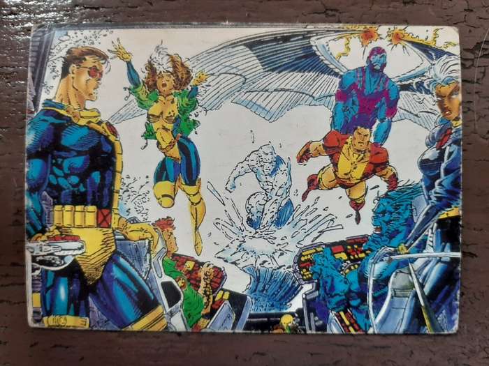 X-Men Trading Cards #83, Testing